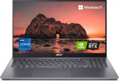 Acer Swift X Intel Core i7 11th Gen 11390H SFX16-51G-76DM Gaming Laptop (16 GB RAM + 1 TB SSD)
