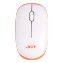 Acer Wireless Mouse (1600 DPI/2.4 GHz Wireless Frequency/Optical Sensor/USB Dongle) | Color: White/Orange...