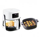 Acerpure Air Fryer | 100% Glass Bowl | 5.5L Air Fryer + 2.5L Cooking Pot | 1500 Watts | White...