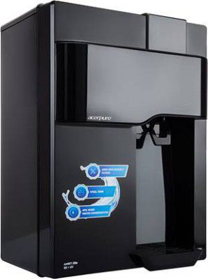 acerpure Amrit Elite + TDS Purifier 6.5 L RO + UV Water Purifier Stainless Steel Tank (Black)