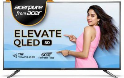 acerpure by Acer Elevate Tv  (50 inch) QLED Ultra HD (4K) Smart Google TV (AP50UG51QEVTD)