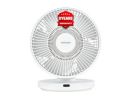 Acerpure Cozy F3 Table Fan with Air Circulator |3years warranty| Energy efficient BLDC motor|Remote control|3D airflow technology |Swing mode |16 speed control and LED display|Whisper-quiet (White)...