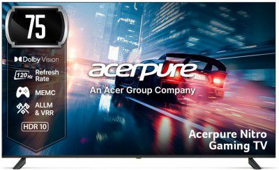 acerpure NITRO (75") QLED Ultra HD (4K) Smart Google TV (AP75UG75PNTO5)
