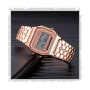 Acnos® Premium Brand Digital 4 Colours Square Dial Unisex Wrist Watch for Men Women Pack of 1 (WR)...
