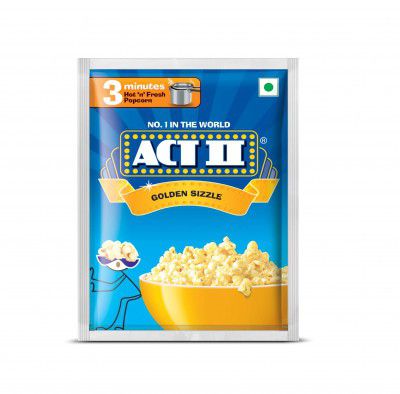 Act II Golden Sizzle Popcorn, 30g (with Free 8g)