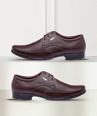 Action Dotcom SR-153 Light Weight,Comfortable,Trendy, Synthetic,Leather For Men  (Brown , 10)