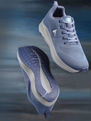 Action Athleo ATG-496 Light Weight,Comfortable,Trendy,Running, Breathable,Gym Running Shoes For Men (Blue, 10)