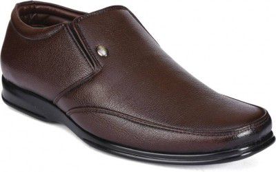 action Dotcom D-34 Mens Rodio Synthetic Leather Comfor Slip On Formal Shoes For Men