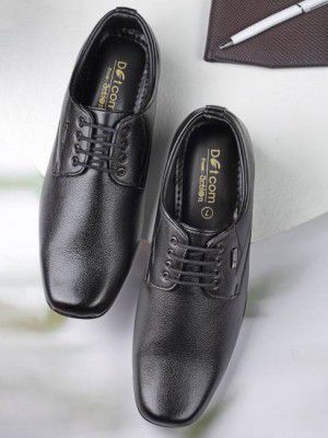 Action Dotcom DC-14361 Synthetic,Leather For Men (Black , 7 UK/India)