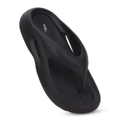 ACTION Extra Soft Men's PILO Comfort Slippers | Lightweight & Anti-Skid Flip Flops with Cushioned Footbed | Waterproof Slippe