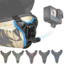 Action Pro Made in India Helmet Chin Mount Strap Compatible with All Smartphones Hero 12 11 10 9 8 7 6 5 4 SJCAM DJI Osmo Insta 360 and All Action Cameras...