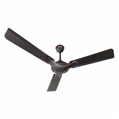 ACTIVA Corolla 1200mm Ceiling Fan, 390 RPM High Speed Air Delivery, Large Sweep, 50 Watt Cooper Winding Motors, Anti Dust Coating, 2 Years Warranty - Smoke Brown