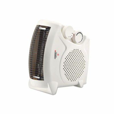 ACTIVA Heat Max Mark - 1 (2000 Watts) with 2 Heating Mode full ABS body Electric Fan Room Heater come with 1 Year warranty (White)