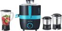 ACTIVA Juicomatic 600 W Juicer Mixer Grinder (Juicomatic | 3 Jars | BLACK AND BLUE)...
