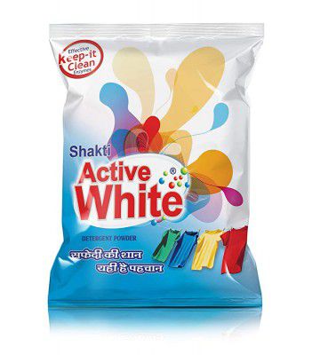 Shakti Active White Detergent Powder - 4kg