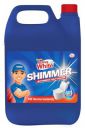 Active White Shimmer Disinfectant Toilet Cleaner, 5L Mega Jar...