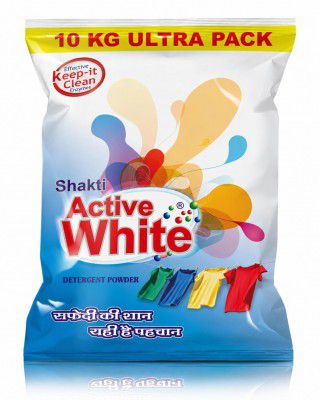 Activeily Pack White Ultra Detergent Powder - 10 kg Fam