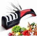 ActrovaX Knife Sharpener 3 Stage Sharpening Tool for Ceramic Knife X28 Knife Sharpening Steel  (Carbon Steel)...