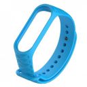 ACUTAS Sports Soft Silicone Durable TPU Wristband Lightweight Strap for XIAOMI MI Band 3 (Blue Designing)...