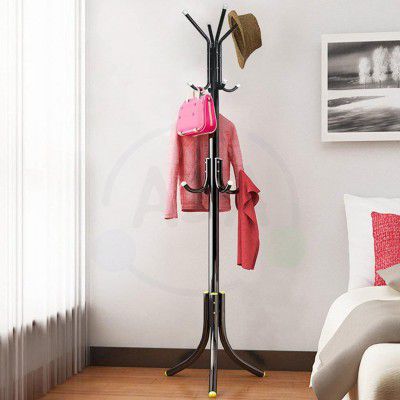 ADA Wrought Iron Coat Rack 12 Hooks Hanger 