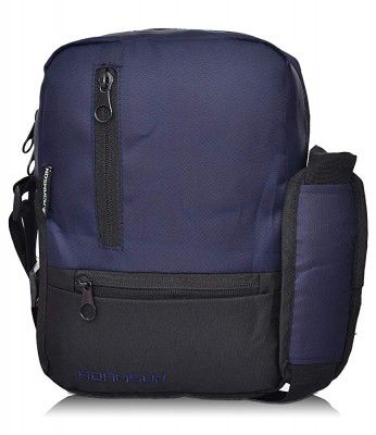 Adamson blue mens polyster slingbag (ASB-027)