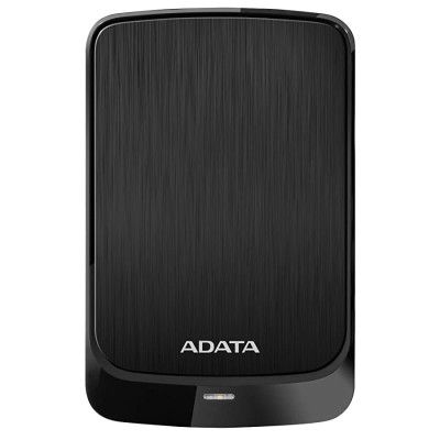 ADATA HV320 2TB Slim Compact Portable External Hard Drive (Black)