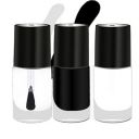 Adbeni Base Coat Collection Nail Polish, 6ml Each | Quick Drying & Smooth Application, Pack Of 3...