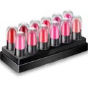 Adbeni Matte Mini Lipstick - Set of 12 (multicolored, 10 g)...