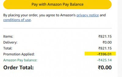 LOOT: Add Any 5-6 Products and Check Final Price On Payment Page.