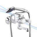 Adeptt Spa-Series Elba Tap Mixer with Handheld Shower (Silver)...