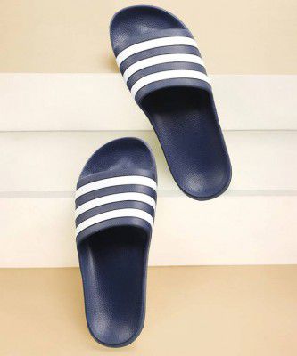 ADIDAS ADILETTE AQUA Men Slides (Multicolor,10)