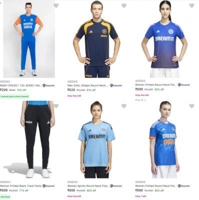 ADIDAS CLOTHING 70%-80% OFF  | SELECTED SIZES
