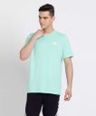 adidas IN SMU FE TEE Men Printed Round Neck Polyester Green T-Shirt...