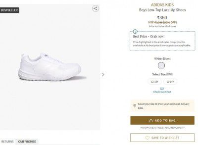 ADIDAS KIDS Boys Low-Top Lace-Up Shoes