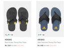 ADIDAS Men Flip Flops Upto 65 % Off | starts At Rs 524...
