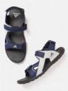 ADIDAS Men Navy & Grey Adirengo Light Colourblocked Sports Sandals...
