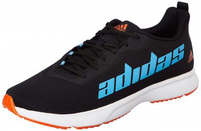 adidas Men Synthetic GlintRun M Running Shoe CBLACK/PREBLU/SEIMOR 
