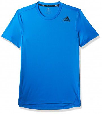 Adidas Men's Geometric Fitted T-Shirt (HZ8930_BLURUS S)