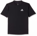Adidas Men's Geometric Fitted T-Shirt (HZ8970_Black/White XL)...