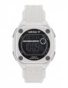adidas Resin Digital Black Dial White Strap Unisex's Watch-Aofh230052I...