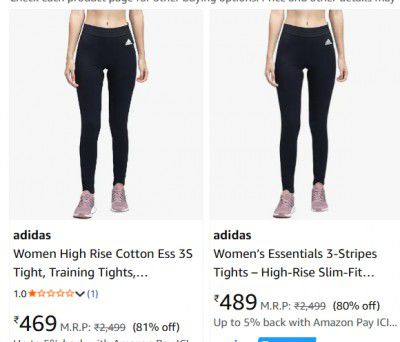adidas Womens Clothing at Minimum 75% off
