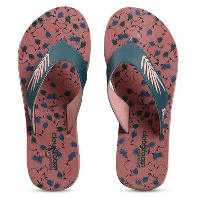 Adidas Women's Cloudfoam W WONMAU/WILTEA/WONSTE/CBLACK Flip-Flop-7 Kids UK (GB2593)