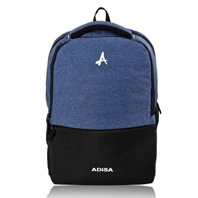 ADISA 32L block laptop backpack office bag college travel back pack