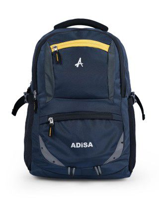 ADISA Laptop backpack office bag college travel back pack with rain cover (BP058)