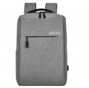 ADISA Large Laptop Backpack Office Bag College Travel Back Pack with USB (Grey)...