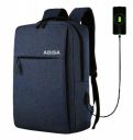 ADISA Large Laptop Backpack Office Bag College Travel Back Pack with USB (Navy)...