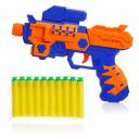 Aditi Toys Hi-Arm Soft Bullet Gun Toy - Safe Plastic Gun with 10 Bullets, Effective Range of 40 Feet...