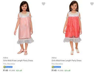 Adiva Kids Dresses Up to 92% off