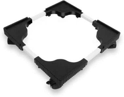 Adjustable Top Load Washing Machine Stand Washing Machine Stands (Black)