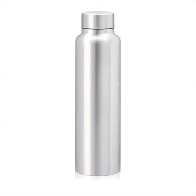 Adograce 900ML Stainless Steel Water Bottle, Leak-Proof, Rust-free Steel Bottle, Easy Grip, Easy to Carry, Travel Bottle, Silver (Silver, 900 ML)